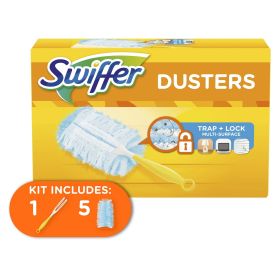 Swiffer Dusters Dusting Kit Multi-Color (1 Handle, 5 Dusters)