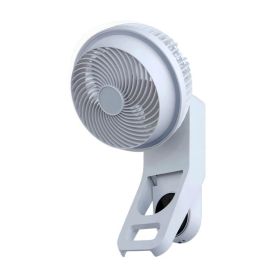 3 Modes Simple Deluxe 7 inch Wall Mount 60Â° Oscillating Circulating Fan
