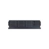 18 inch electric fireplace insert, ultra thin heater with log set & realistic flame, overheating protection