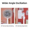 Simple Deluxe 3 Modes Standing Fans Ocillation 70Â° Circulating Stand Fan
