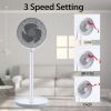 Simple Deluxe 3 Modes Standing Fans Ocillation 70Â° Circulating Stand Fan
